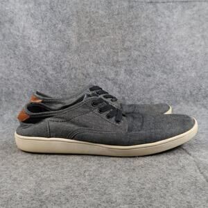 Steve Madden Shoes Mens 8.5 Casual Sneakers Lifestyle Lace Up Flat Comfort Gray